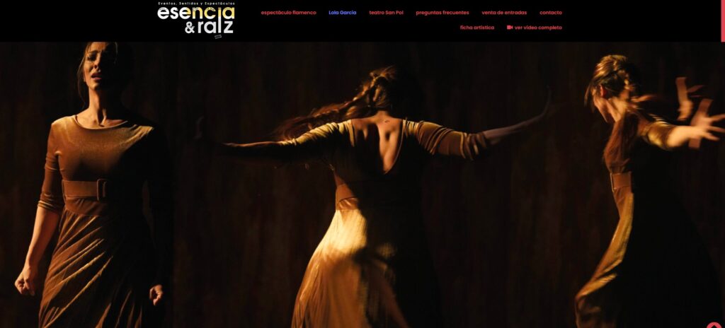 Esencia & Raíz - Estrenamos página flamenca - Flamenco en Madrid - Teatro San Pol - Lola García - Raíces & Eventos