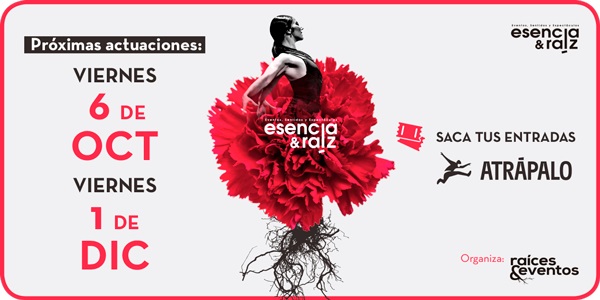 Flamenco entradas - Entradas flamenco en Atrápalo - Esencia y Raíz - Lola García - Raíces y eventos - Madrid - Teatro San Pol
